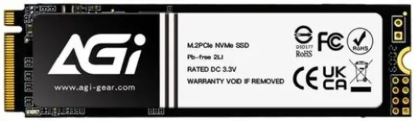 фото Накопитель SSD M.2 2280 AGI AGI4T0G44AI828-CB в Уфе 4096 ГБ