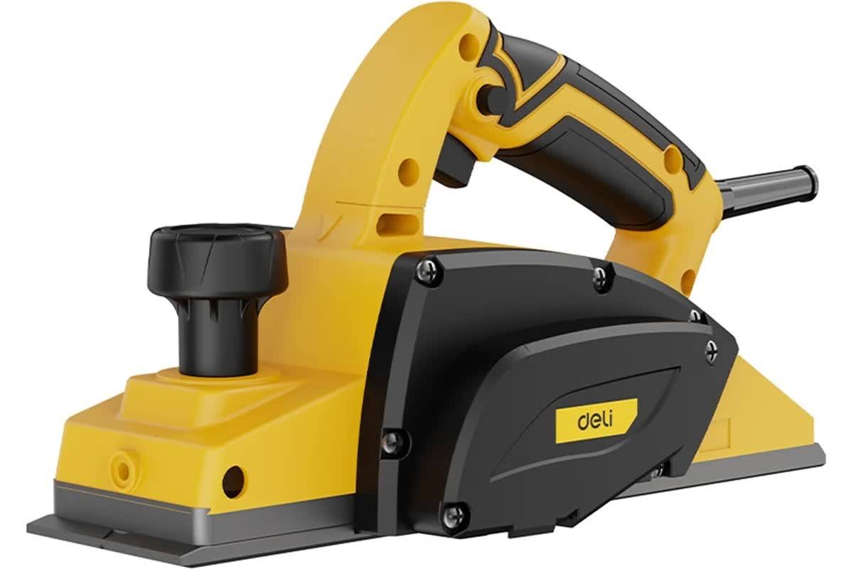 

Рубанок Deli DC591 550 Вт, ширина/глубина обработки: 82/1 мм, глубина фальцевания: 9 мм, DC591