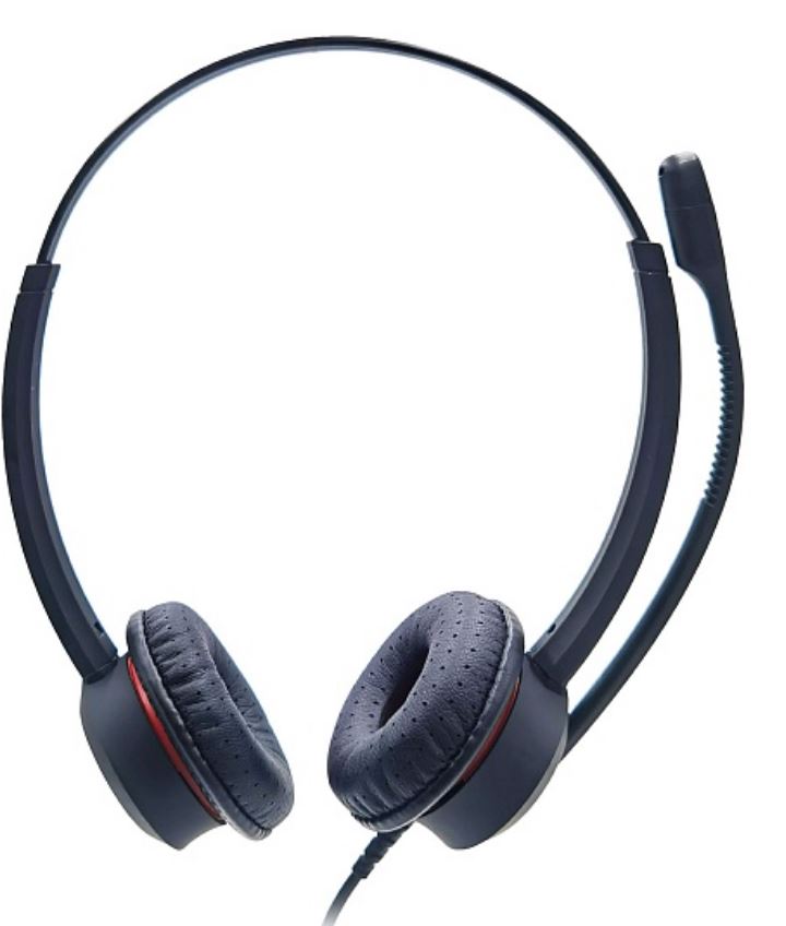 

Гарнитура VT VT6300-D USB головная, Дуо, HD звук, микрофон с шумоподавлением, VT6300-D USB