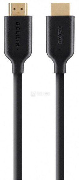 Кабель Belkin F3Y021bt5M High-Speed HDMI 1080p with Ethernet 4K/Ultra HD Compatible Cable. Длина: 5м. Цвет: черный