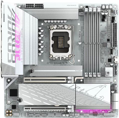 фото Материнская плата mATX GIGABYTE B860M AORUS ELITE WIFI6E ICE в Уфе