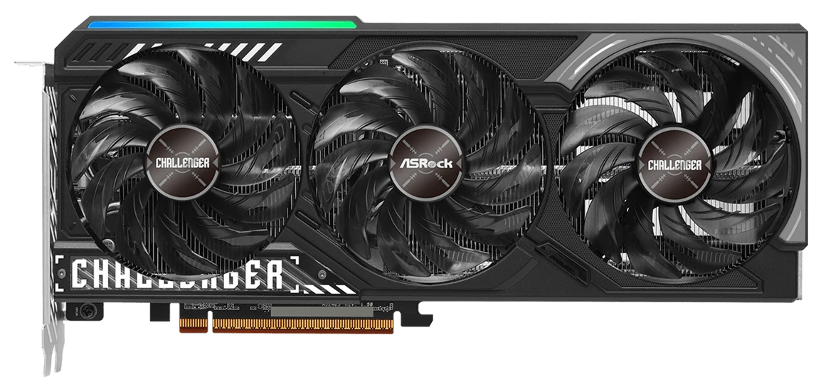 

Видеокарта PCI-E ASRock Radeon RX 9070 Challenger (RX9070 CL 16G) 16GB GDDR6 256bit 4nm 2520/20000MHz HDMI 3*DP, Radeon RX 9070 Challenger (RX9070 CL 16G)