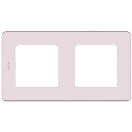 

Рамка Legrand 673944 Inspiria розовая - 2 поста, 673944