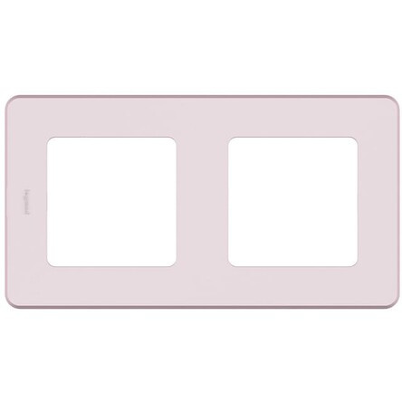 Изображение товара Рамка Legrand 673944 Inspiria для двух постов вертикальная и горизонтальная монтаж