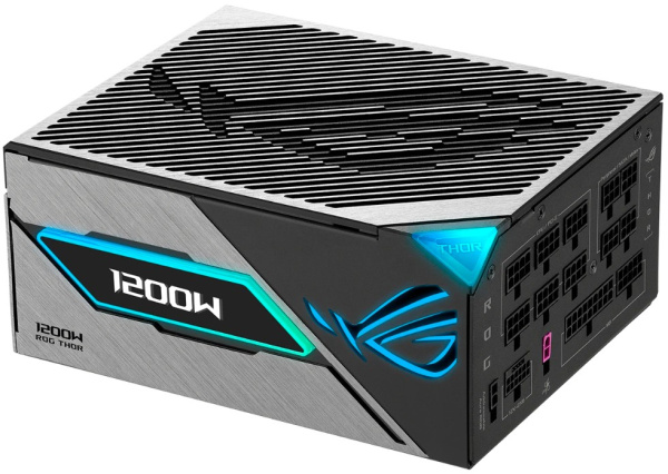Изображение товара Блок питания ASUS ROG-THOR 1200W 80 Plus Platinum с активным PFC