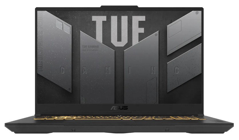 

Ноутбук ASUS TUF F17 FX707VUR-HX225 90NR0CS5-M00E30 5-210H/32GB/512GB SSD/GeForce RTX 4050 6GB/17.3" FHD IPS/WiFi/BT/cam/noOS/grey, TUF F17 FX707VUR-HX225