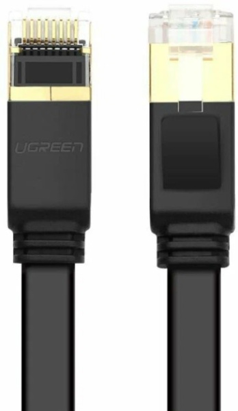 Изображение товара UGREEN NW106 патч-корд сетевой кабель плоский 0.5 м категория 7