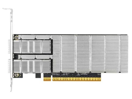 

Сетевой адаптер LR-LINK LRES1260PF-2QSFP112 PCIe 5.0 x16 200G, LRES1260PF-2QSFP112