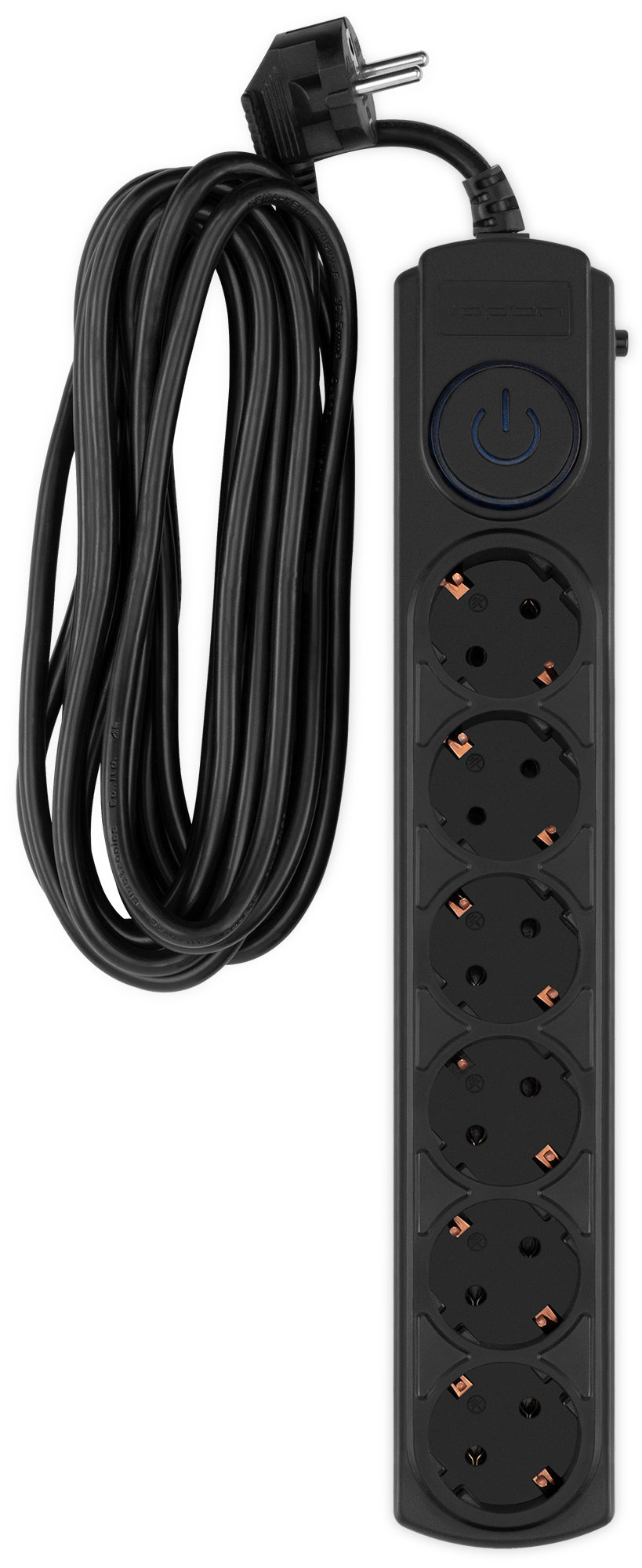 

Сетевой фильтр Ippon BK-6-EU-5-16-B 5м (6 розеток) черный (коробка) 1804850, BK-6-EU-5-16-B