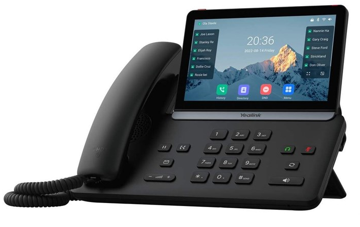 

Видеотерминал Yealink SIP-T87W 7" экран, WiFi, Bluetooth, USB, PoE, GigE, без видео, без БП, SIP-T87W