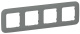 фото Рамка четверная  IEK FI-M42-31-20-K80 в Воронеже