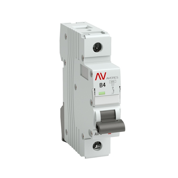 

Автоматический выключатель EKF mcb10-1-04B-av AV-10 1P 4A (B) 10kA AVERES, mcb10-1-04B-av