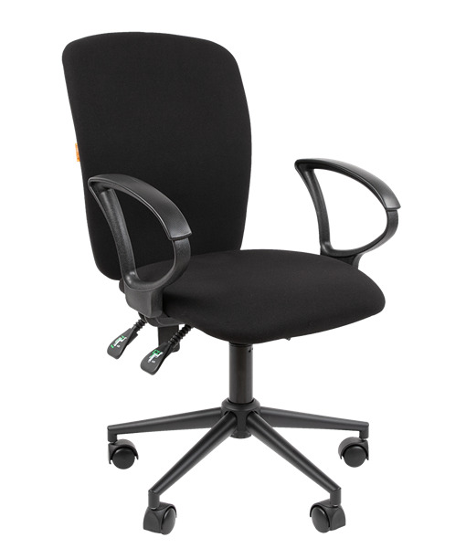 

Кресло офисное Chairman 9801 7150934 Россия ткань T08 черный Black, 9801