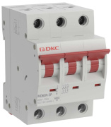 фото Автоматический выключатель модульный  DKC MD63N-3PD40