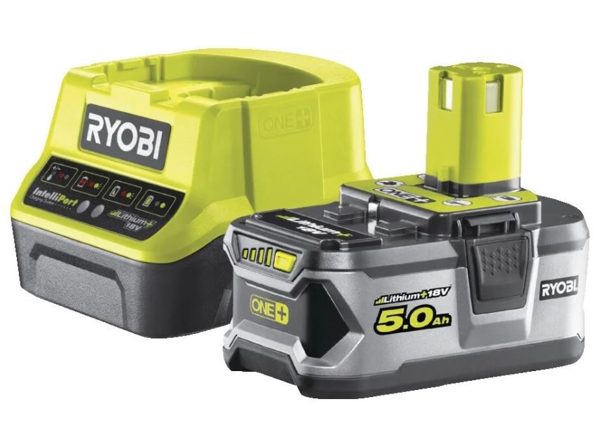 

Набор Ryobi RC18120-150 5133003366 ONE+ аккумулятор 5.0Aч + зарядное устройство, RC18120-150