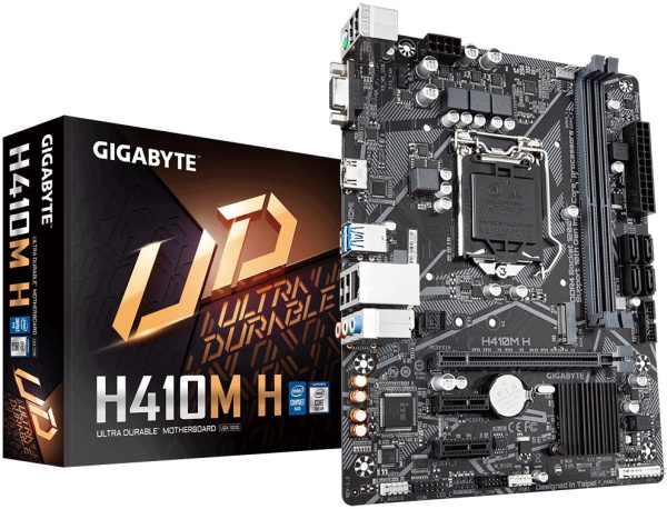 фото Материнская плата mATX GIGABYTE H410M H в Казани