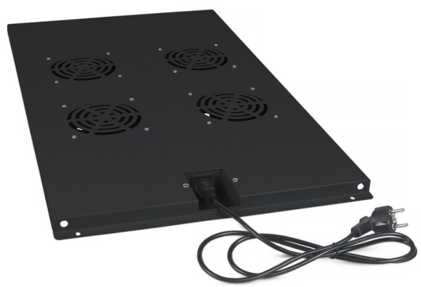 Изображение товара Вентиляторный модуль Cabeus TRAY-100-BK для охлаждения шкафов