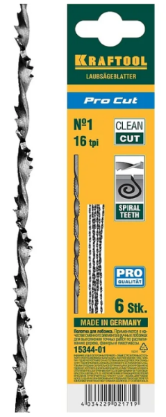 Изображение товара Полотно Kraftool 15344-01 для резки материалов высокого качества