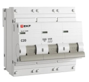 фото Автоматический выключатель EKF mcb47100m-3-20C-pro
