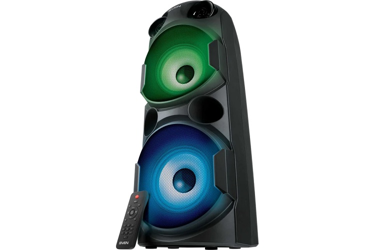 

Портативная акустика Sven PS-750 SV-019617 2x40Вт (RMS), Bluetooth, USB, microSD, черная, PS-750