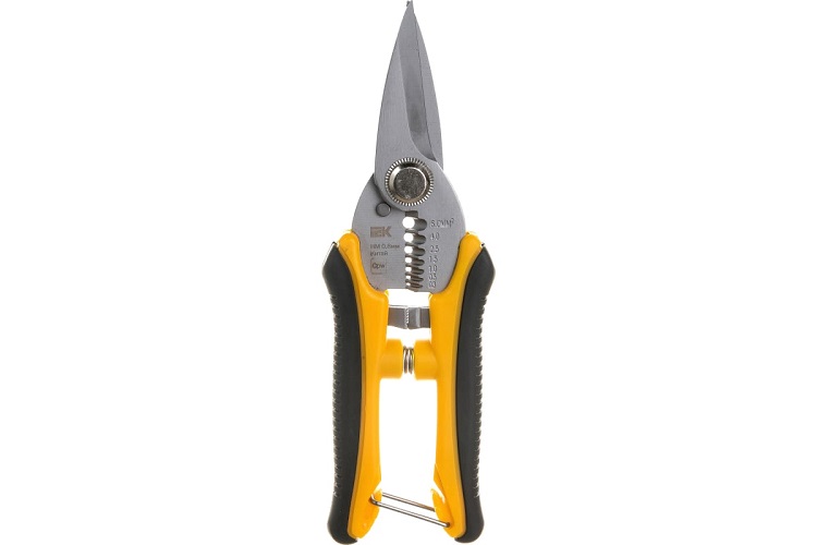 

Ножницы IEK TSR11-08 по металлу НМ 0.8мм многофункциональные, TSR11-08