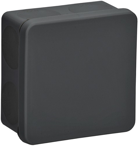 

Коробка распределительная IEK UKO21-080-080-040-K02-66 КМ42435 о/п 80х80х40мм IP67 8 вв. черная, UKO21-080-080-040-K02-66