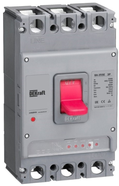 Изображение товара Автоматический выключатель в литом корпусе DEKraft 22667DEK