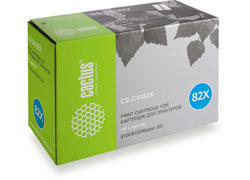 

Картридж Cactus CS-C4182X для принтеров HP LaserJet 8100/8150/Mopier 320, черный, 20000 стр., CS-C4182X