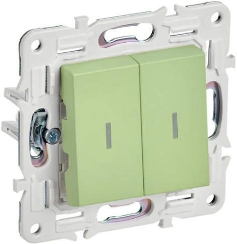 фото Переключатель двухклавишный  IEK SK-V22-1-10-K06 в Уфе
