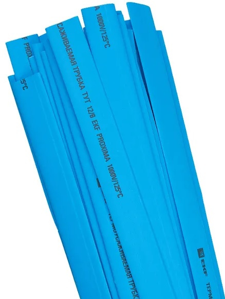 Изображение товара Термоусаживаемая трубка EKF tut-10-g-1m