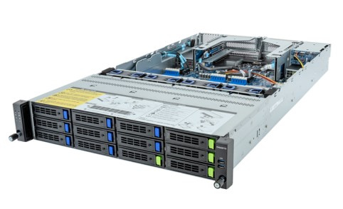 Изображение товара Серверная платформа GIGABYTE R283-Z91-AAD1 с горячей заменой и высокой емкостью