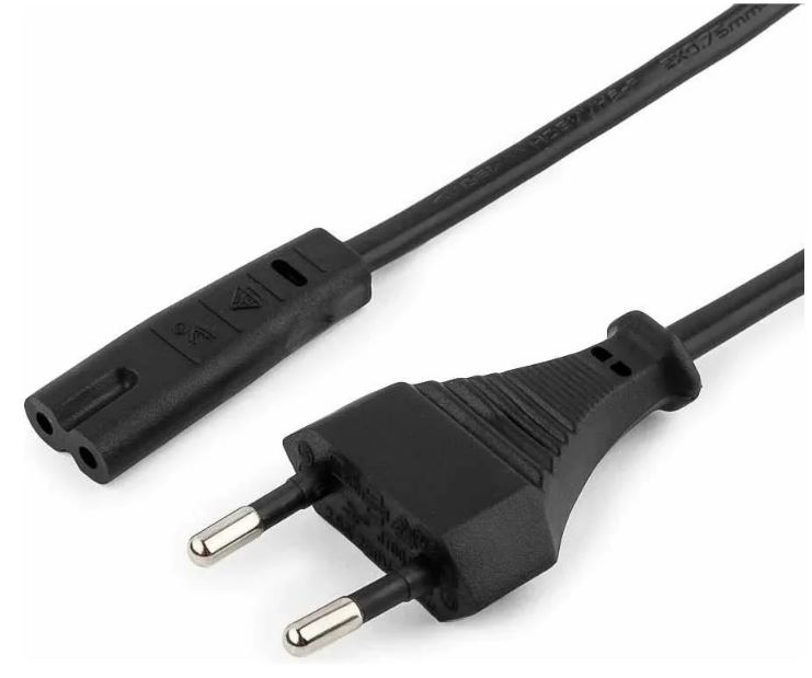 

Кабель питания RETIC RTC-PWC-CEE16-C7-2x0.5-3M AT16348 евровилка CEE 7/16-IEC С7, 2x0,5 мм 3 м, RTC-PWC-CEE16-C7-2x0.5-3M