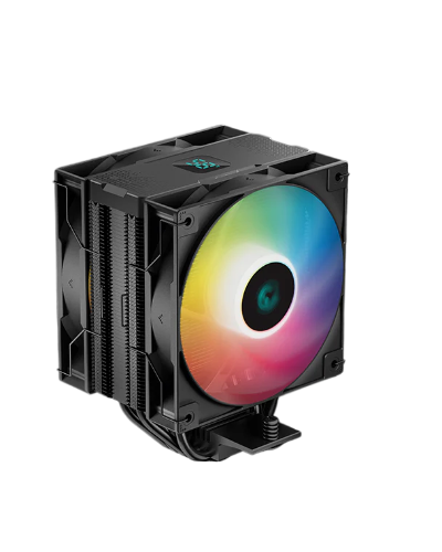 

Кулер Deepcool AG400 DIGITAL PLUS LGA1700/1200/115X/AM5/AM4 (120mm fan, 500-2100rpm, 75.89CFM, 31.6dBA, 4-pin PWM) RET, AG400 DIGITAL PLUS
