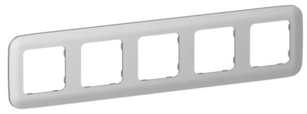 Изображение товара IEK FLITE FI-M52-31-20-K47 - рамка пятерная 370 мм, IP20