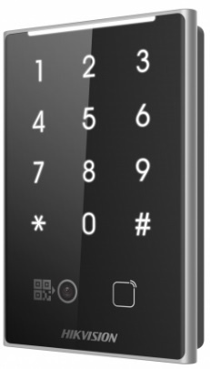 Изображение товара Считыватель карт Hikvision DS-K1109EKB Bluetooth ПИН QR