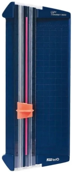 Изображение товара Резак Kw-trio 13830BLUE дисковый для бумаги А4 и более надежный
