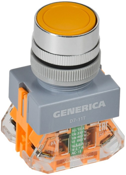 Изображение товара Кнопка управления GENERICA BBT50-11T-3-21-K05-G