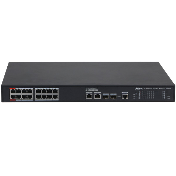 

Коммутатор управляемый Dahua DH-S4220-16GT-240, DH-S4220-16GT-240