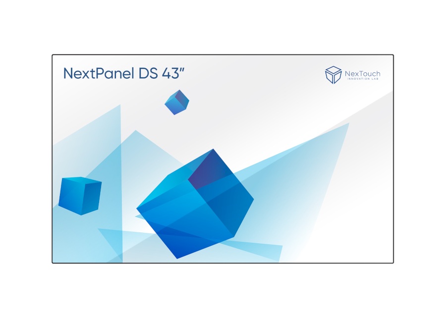 

Панель NexTouch NextPanel DS 43 PDSCV1NNT43 43", 4К (3840×2160), 16:9, 60 Гц, 400 кд/м2, 5000:1, 1,07 млрд цветов, защитное стекло (закаленное, антибл, NextPanel DS 43
