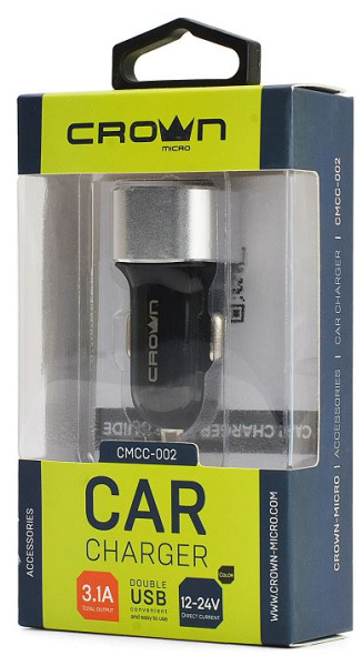 фото Зарядное устройство автомобильное Crown CMCC-002 в Санкт-Петербургe