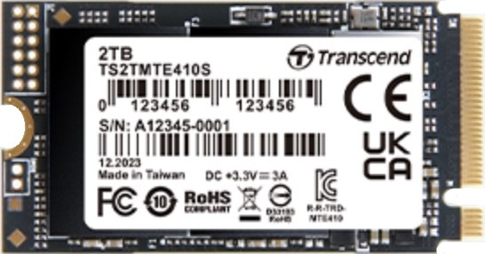 Изображение товара SSD Transcend MTE410S 1024 ГБ - NVMe для ноутбуков и ультрабуков