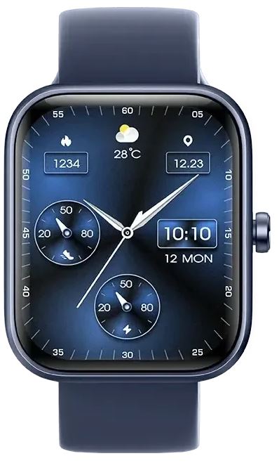 

Часы TTEC Tempus 2S09WAM 47 mm Rectangular Case. Цвет: холодный синий, Tempus