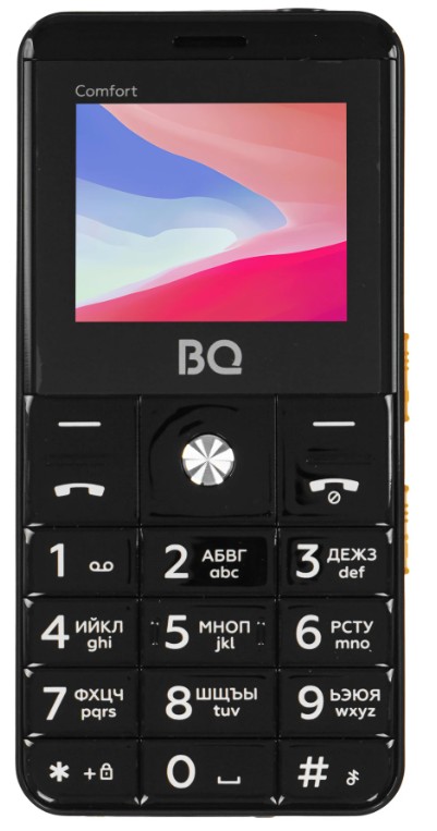 

Мобильный телефон BQ 2006 Comfort Black 2", BT, SIM: 2, 1600 mAh, 2006 Comfort Black