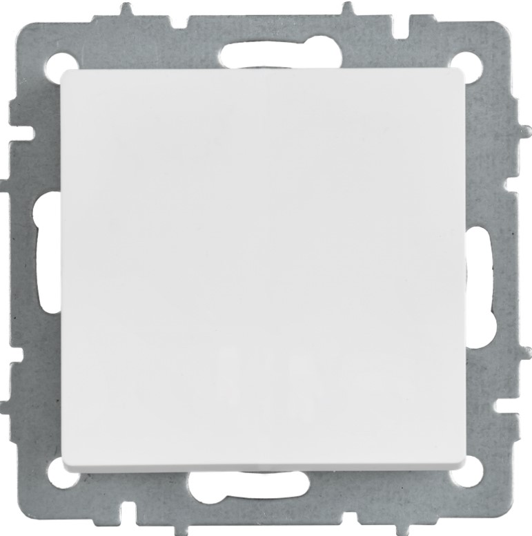 

Кнопка звонка IEK BR-V14-0-10-K91 BRITE 10А ВС10-1-4-БрАБ арктический белый, BR-V14-0-10-K91