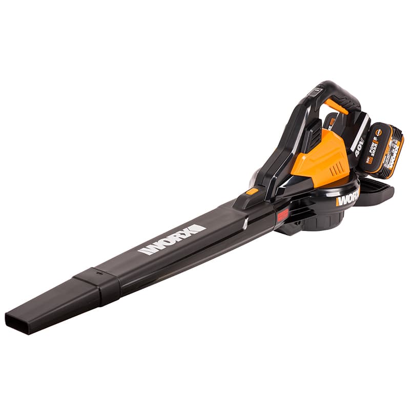 

Воздуходувка Worx WG583E.9 аккумуляторный пылесос бесщеточный, 40В, без АКБ и ЗУ, WG583E.9