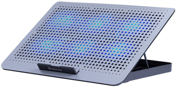 Изображение товара Подставка DEFENDER NS-520 для ноутбука 15.6" с 6 вентиляторами и синей подсветкой