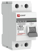 фото УЗО  EKF elcb-2-40-300S-em-pro