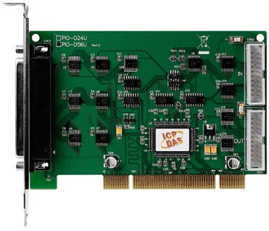 

Плата ICP DAS PIO-D56U CR Universal PCI bus, 56-channel DIO board (RoHS), PIO-D56U CR