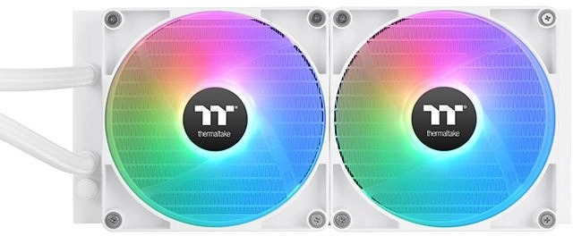 

Система охлаждения жидкостная Thermaltake TH280 V2 Ultra Snow ARGB CL-W406-PL14SW-A LGA1151/1200/1700/AM4/AM5 (2*140mm fan, белый, Al+Cu, 500-1800rpm,, TH280 V2 Ultra Snow ARGB
