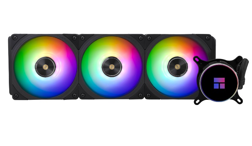 

Система охлаждения жидкостная Thermalright Frozen Fusion 360 F-FUSION-360-BL-ARGB LGA115X/1200/1700/AM4/AM5 (3*120mm fan, 2150rpm, 69CFM, 28.1dBA, 4-p, Frozen Fusion 360